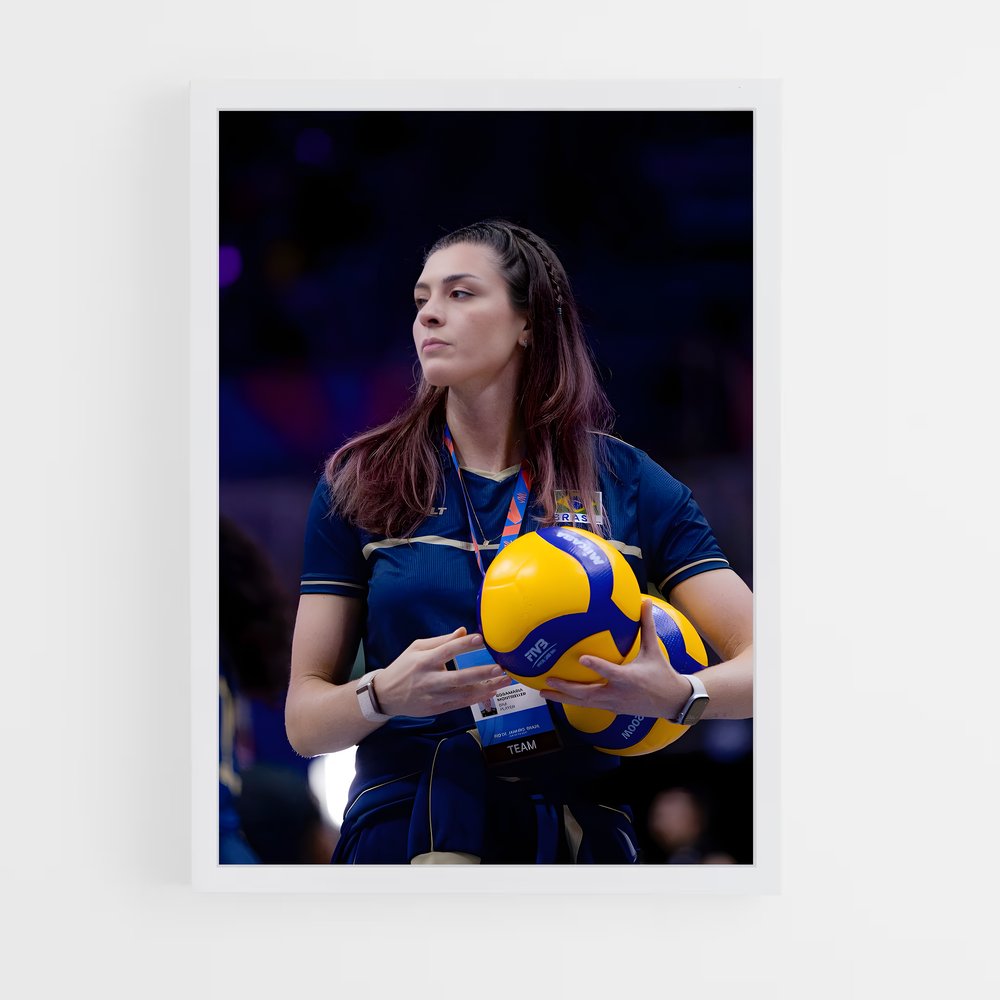 Poster Force de la Plage – affiche Volleyball (vue 3)